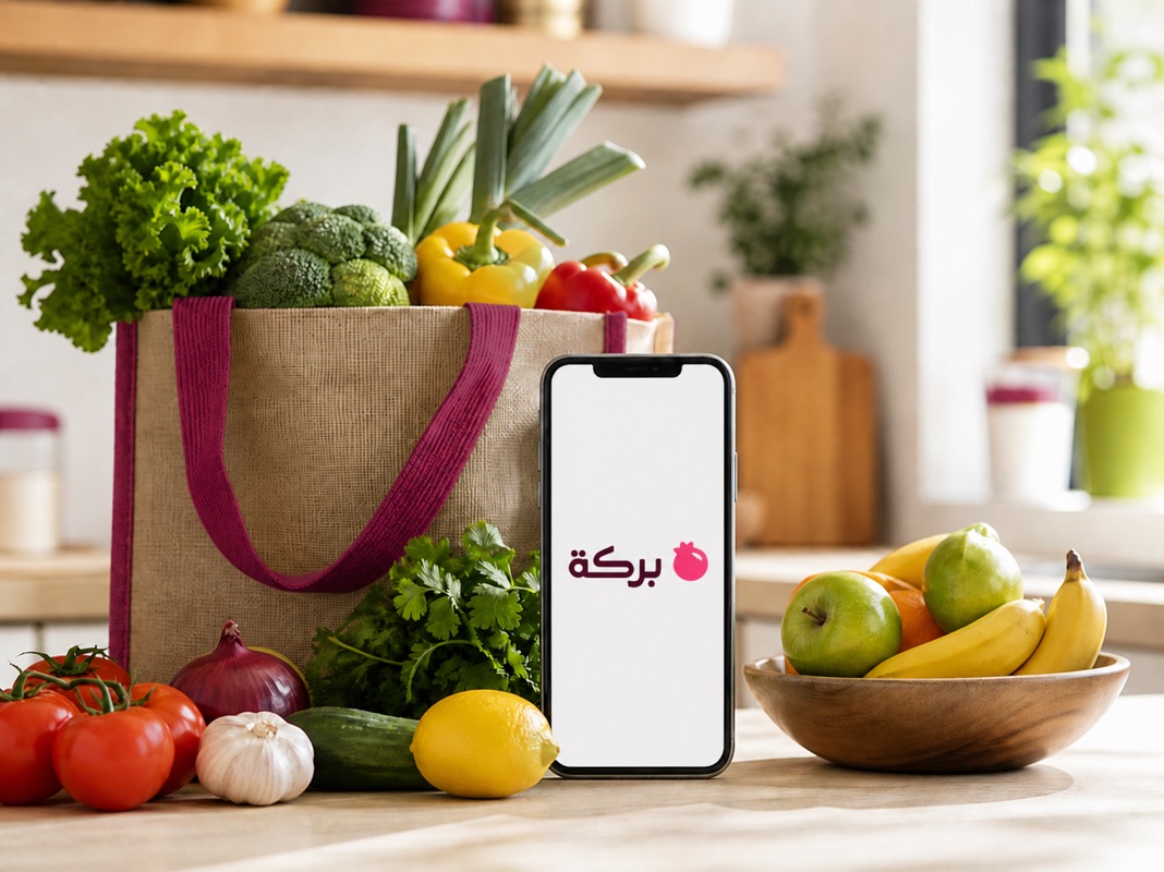 تطبيق بركة مع رمز خصم 20% للطلب الأول