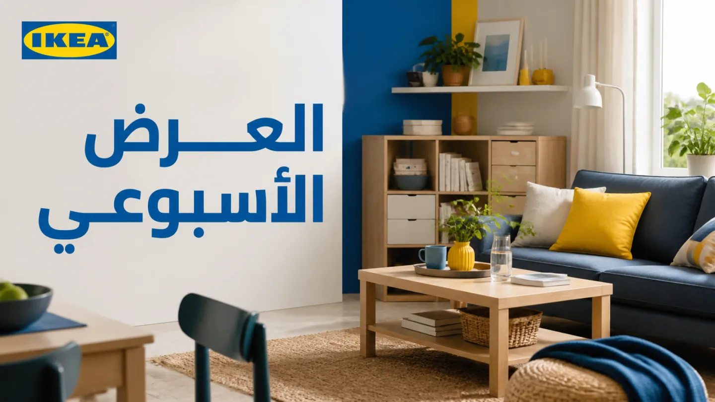تجهيز المنزل لليوم الوطني من عرض إيكيا الأسبوعي
