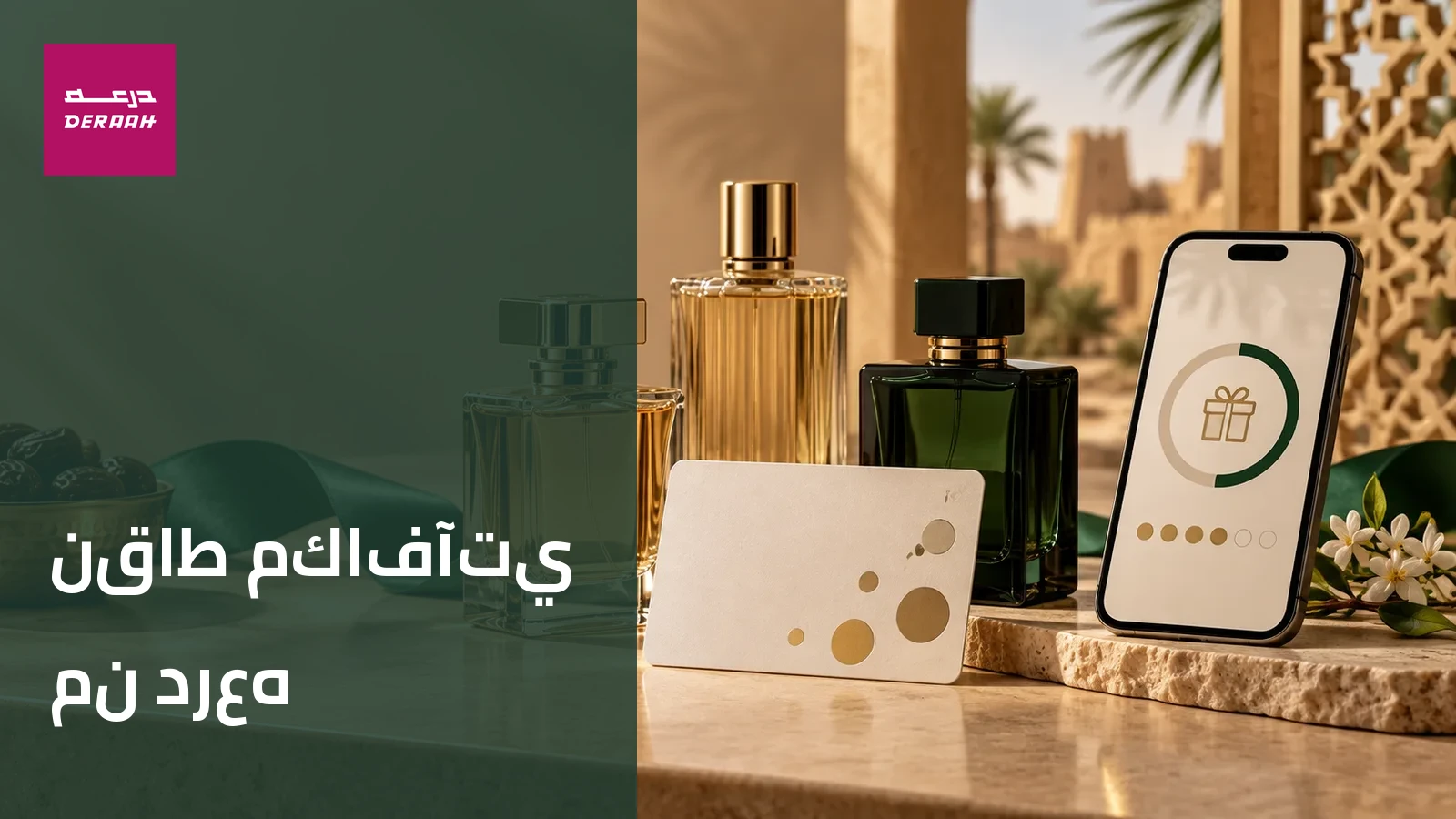 نقاط مكافآتي درعه مع عطر وخيارات الدفع